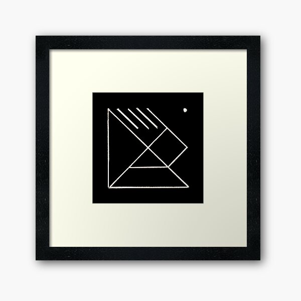 Tangram Framed Art Print
