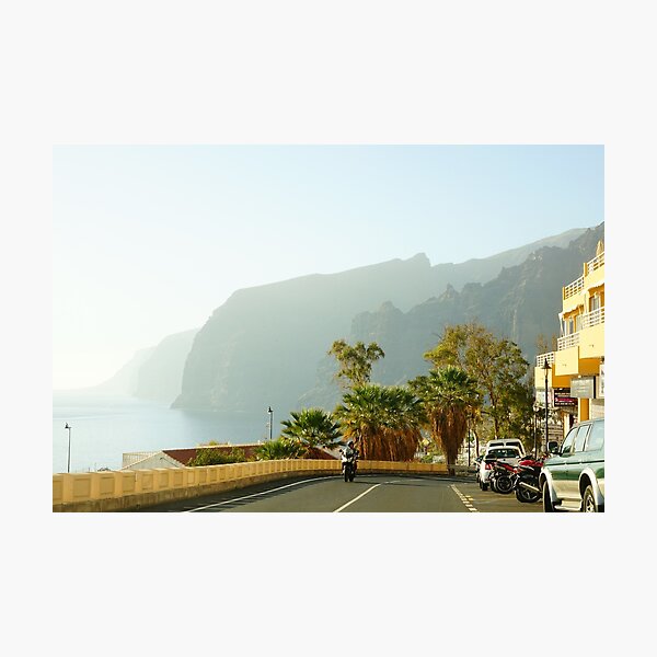 Item preview, Coastal Road in Tenerife Island - Los Gigantes Cliffs designed and sold by CarolinaReina.