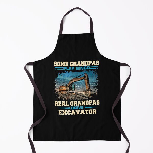 Item preview, Some Grandpas Play Bingo Real Grandpas Drive Excavator designed and sold by JesseHess.