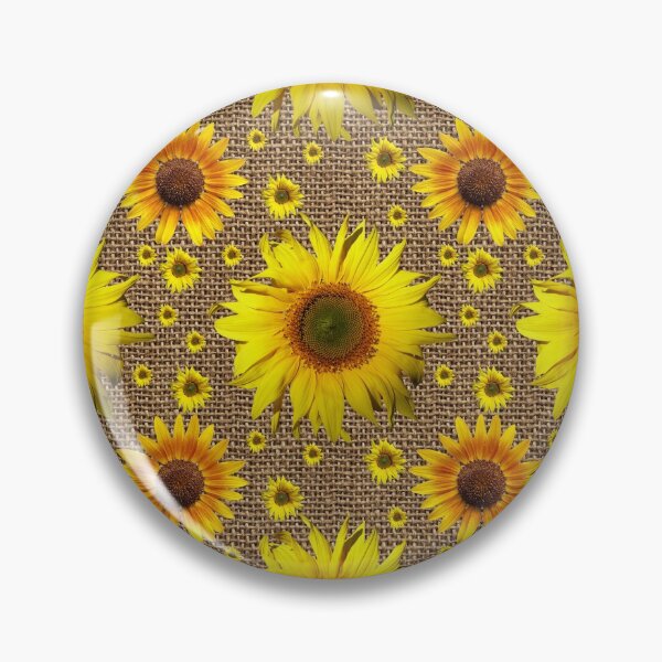 Item preview, Sunflowers on Burlap designed and sold by StandoutSilkies.