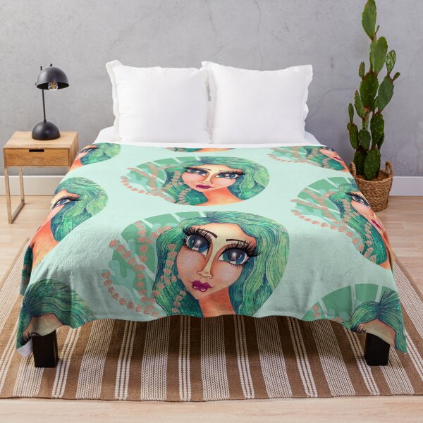 Item preview, Whimsical ocean beauty designed and sold by klou-art.