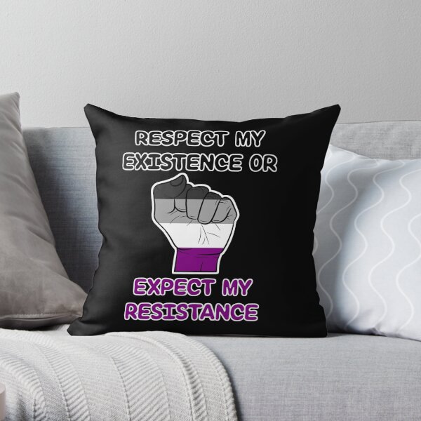 Asexual Meme Asexual Quote Respect My Existence Or Expect My Resistance Asexual Coming Out 0081