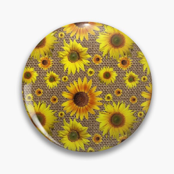 Item preview, Farmhouse Burlap Sunflowers designed and sold by StandoutSilkies.