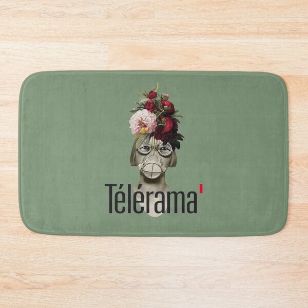 Item preview, Woman in Gas Mask with Roses designed and sold by KALEIDOSCOPE UK.
