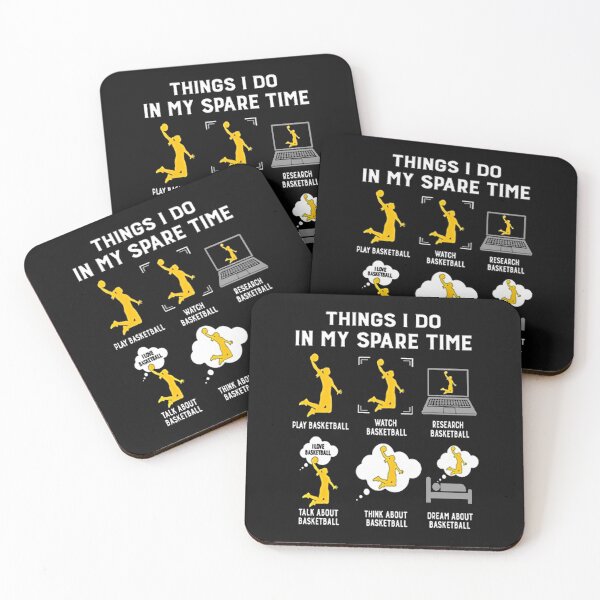 Item preview, Things I Do In My Spare Time Play Basketball designed and sold by JesseHess.