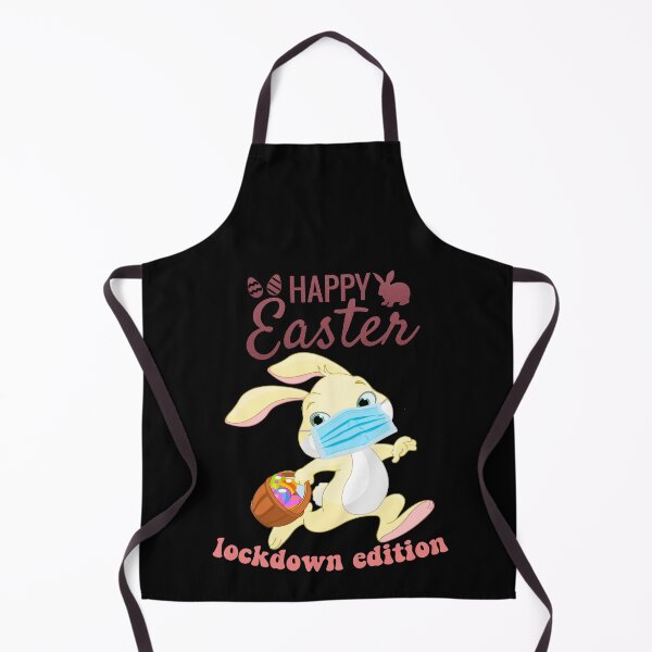Item preview, happy easter, lockdown edition bunny with mask. designed and sold by mikrocosmox.
