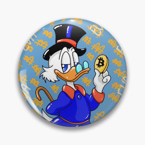Item preview, Copy of Bitcoin Scrooge mcduck and Money | Eva Kiseleva designed and sold by Eva Kiseleva.