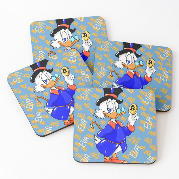 Item preview, Copy of Bitcoin Scrooge mcduck and Money | Eva Kiseleva designed and sold by Eva Kiseleva.