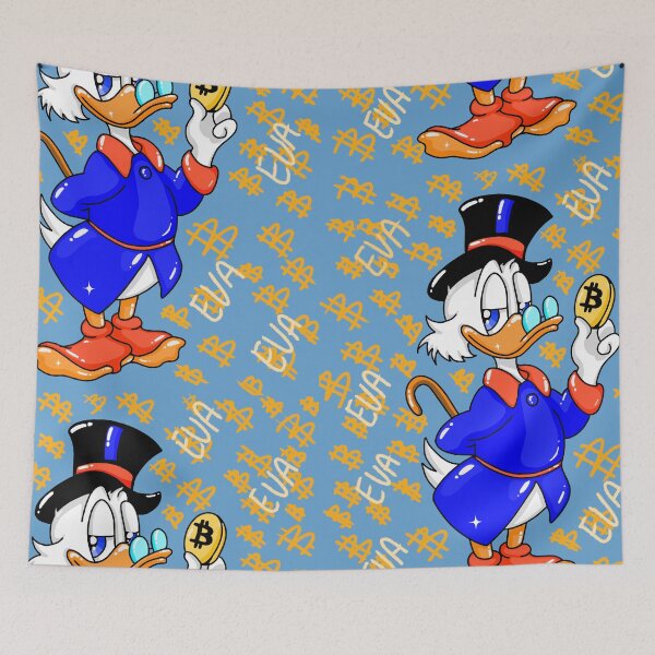 Item preview, Copy of Bitcoin Scrooge mcduck and Money | Eva Kiseleva designed and sold by Eva Kiseleva.