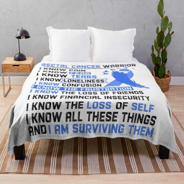 Item preview, I Am Rectal Cancer Warrior, I Know All These Things and I Am Surviving Them designed and sold by DianabellShop.