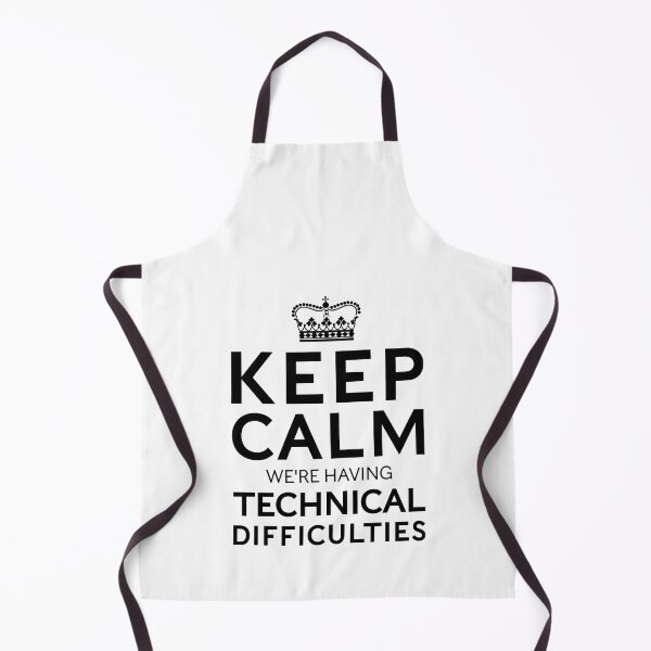 Item preview, Technical Difficulties Funny Tv Error Screen designed and sold by Scratches Tees.