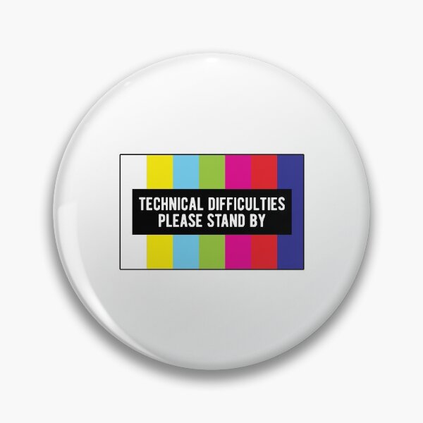 Item preview, Technical Difficulties Rainbow Color Error designed and sold by Scratches Tees.