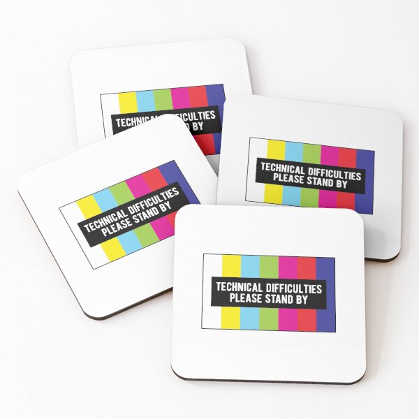 Item preview, Technical Difficulties Rainbow Color Error designed and sold by Scratches Tees.