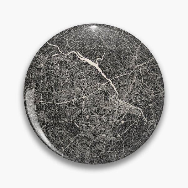 Item preview, Augusta map Georgia Ink lines 2 designed and sold by InkMaps.