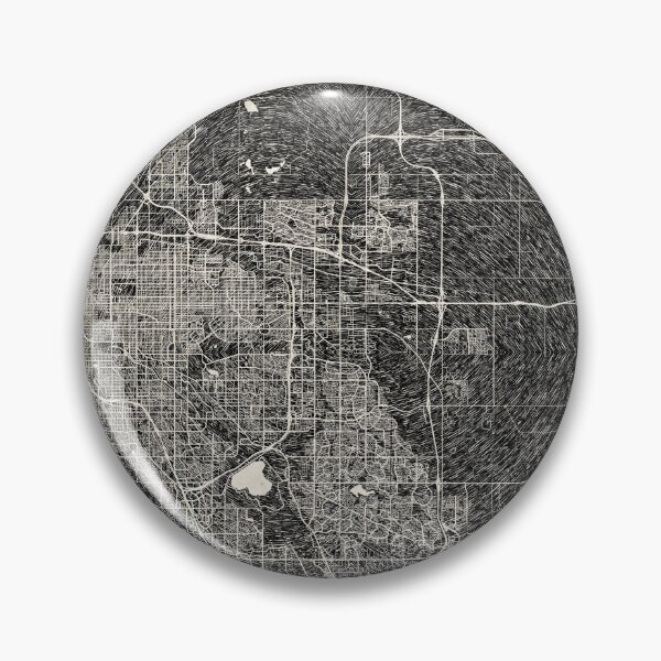 Artikelvorschau, Aurora map Colorado Ink lines entworfen und verkauft von InkMaps.
