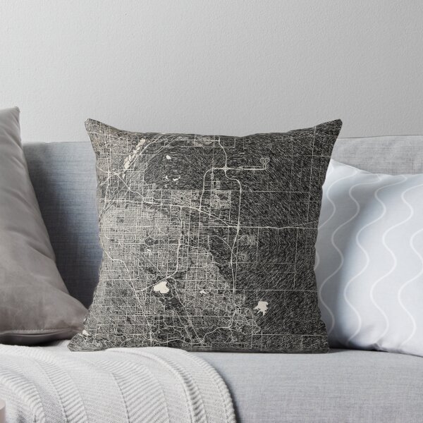 Item preview, Aurora map Colorado Ink lines designed and sold by InkMaps.