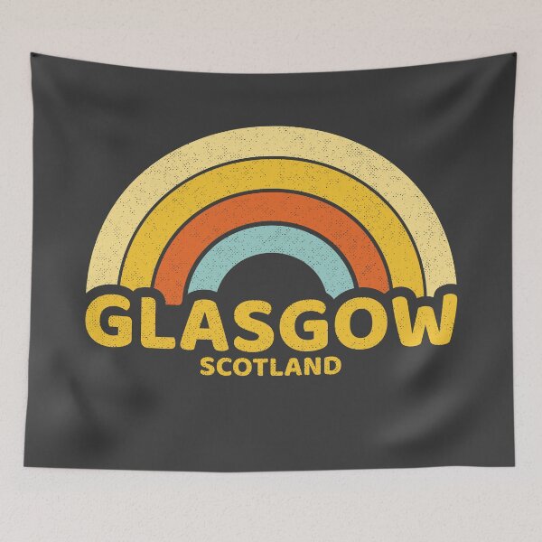 Artikelvorschau, Retro Glasgow Scotland entworfen und verkauft von dk80.