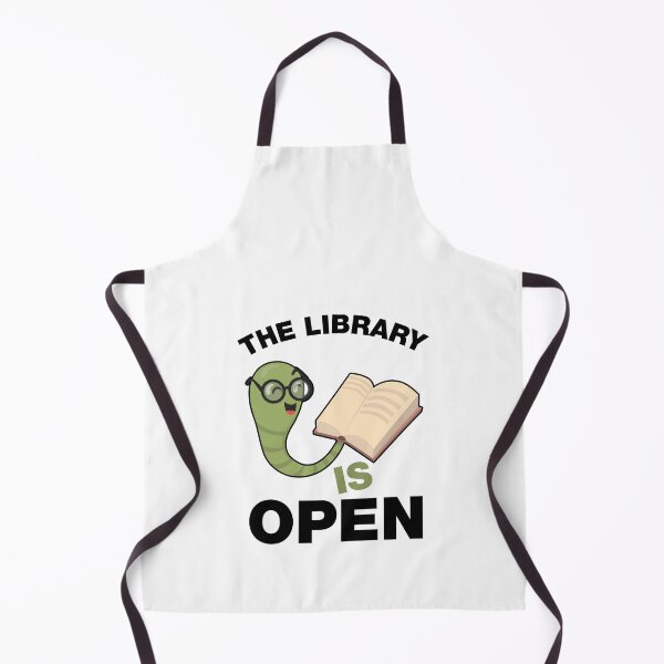 Item preview, The Library Is Open Funny Reading Quotes designed and sold by Scratches Tees.