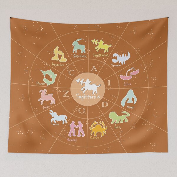 Item preview, Sagittarius,2, Zodiac, Astrology, Horoscope, Stars, Sun-and-moon. Birthday, Valentines-day, Holidays, designed and sold by PrintedDreams.