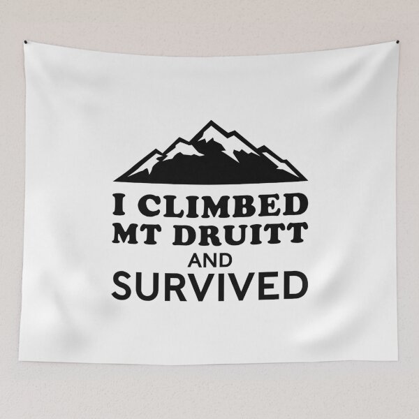 Item preview, I Climbed Mt Druitt Funny Sydney Suburb Pun designed and sold by Scratches Tees.