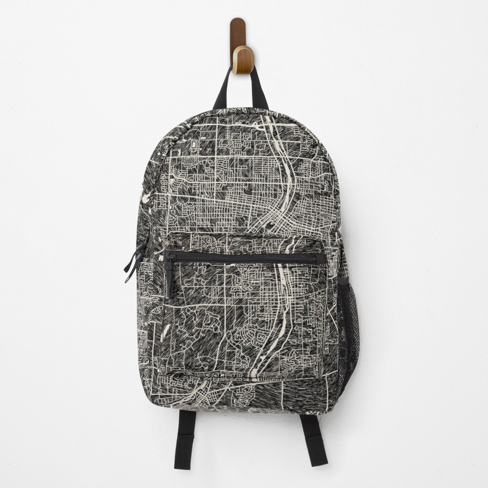 Vista previa del artículo con la obra «Mochila», diseñado y vendido por InkMaps.