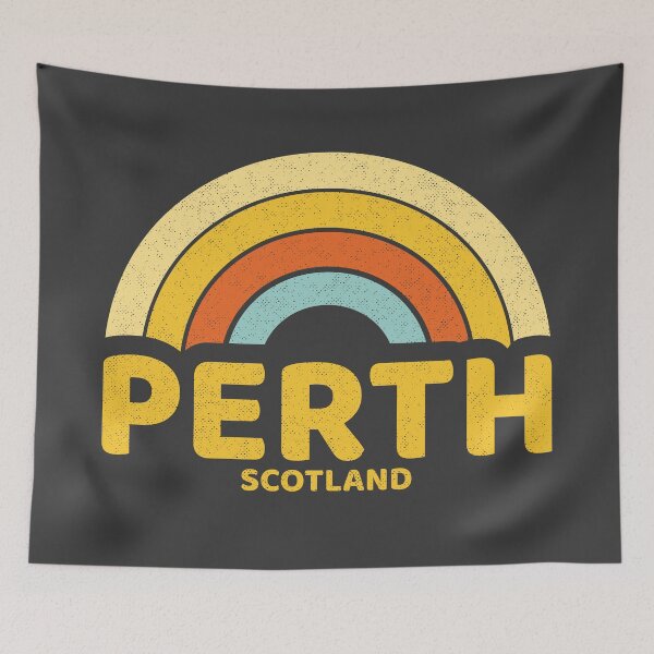 Artikelvorschau, Retro Perth Scotland entworfen und verkauft von dk80.