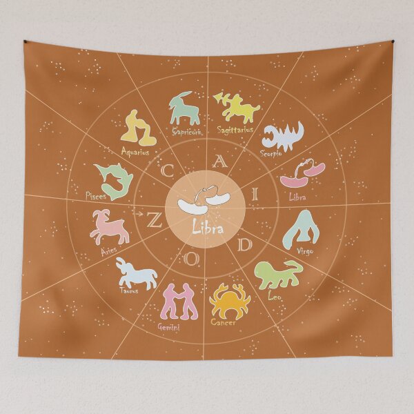 Item preview, Libra,2, Zodiac, Astrology, Horoscope, Stars, Sun-and-moon. Birthday, Valentines-day, Holidays, designed and sold by PrintedDreams.