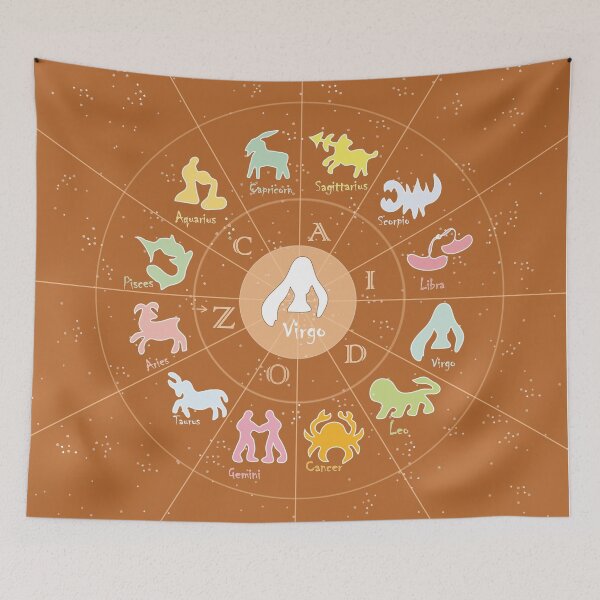 Item preview, Virgo,2, Zodiac, Astrology, Horoscope, Stars, Sun-and-moon. Birthday, Valentines-day, Holidays, designed and sold by PrintedDreams.