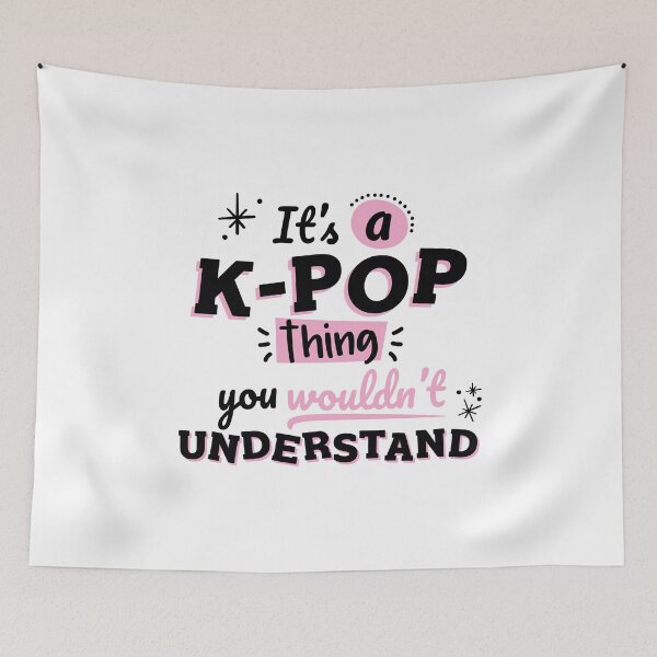 Item preview, Its A KPOP Thing Funny Korean Music Lover Sayings designed and sold by Scratches Tees.
