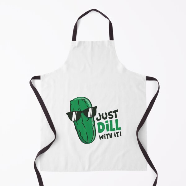 Item preview, Dill With It Funny and Cool Pickle Pun designed and sold by Scratches Tees.