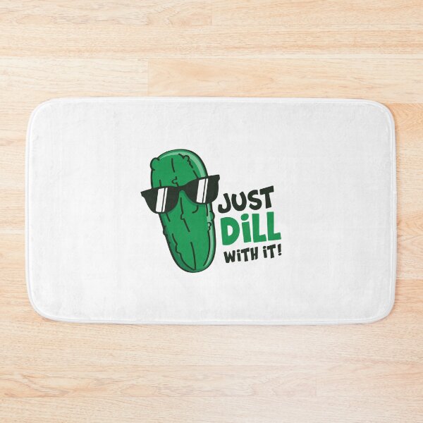 Item preview, Dill With It Funny and Cool Pickle Pun designed and sold by Scratches Tees.