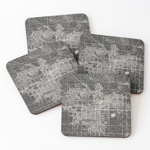 Item preview, Bakersfield map California Ink lines designed and sold by InkMaps.