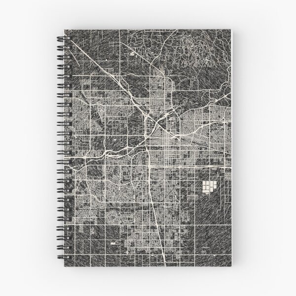 Item preview, Bakersfield map California Ink lines designed and sold by InkMaps.