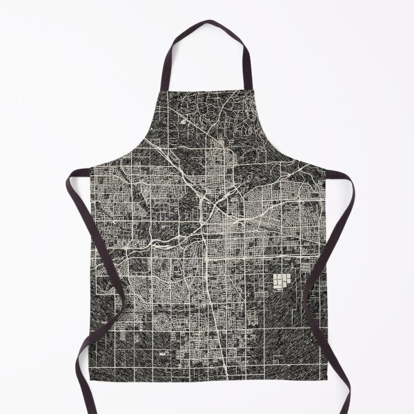 Item preview, Bakersfield map California Ink lines designed and sold by InkMaps.