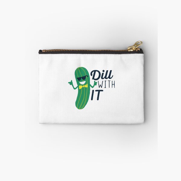 Item preview, Dill With It Funny Pickle Lover Pun designed and sold by Scratches Tees.