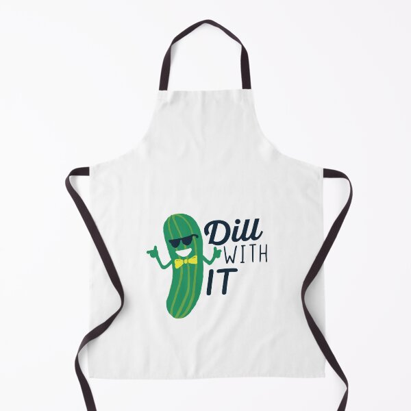 Item preview, Dill With It Funny Pickle Lover Pun designed and sold by Scratches Tees.