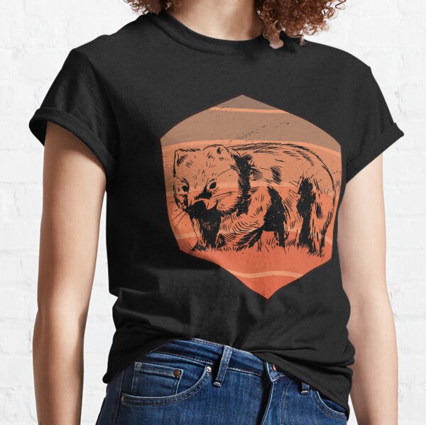 Wombat Retro Classic T-Shirt