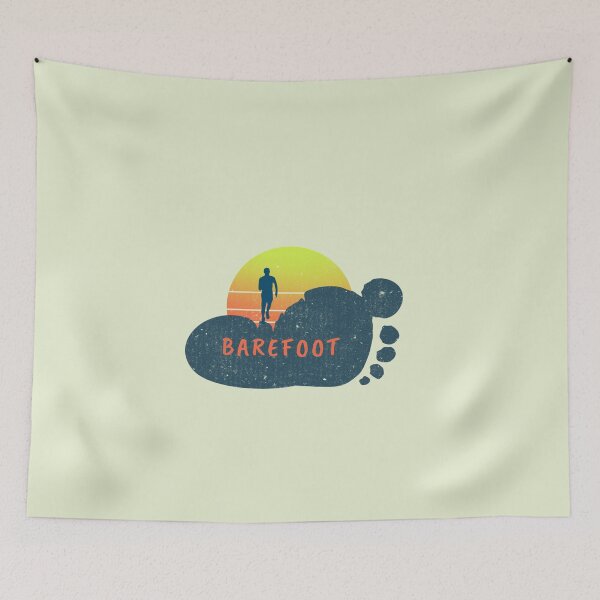 Item preview, Barefoot walking (footprint). designed and sold by NobelFashion.