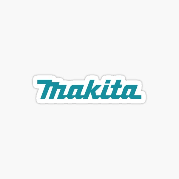 Captivating Makita Logo Sticker
