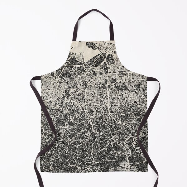 Item preview, Bayamón map Puerto Rico Ink lines designed and sold by InkMaps.