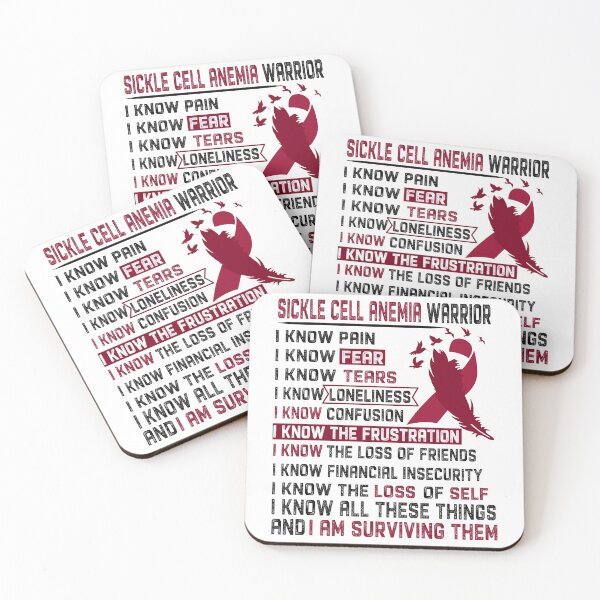 Item preview, I Am Sickle Cell Anemia Warrior, I Know All These Things and I Am Surviving Them designed and sold by DianabellShop.