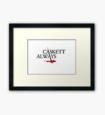 Caskett always Framed Print