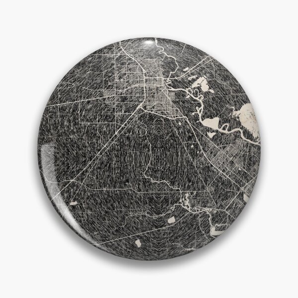 Item preview, Beaumont map Texas Ink lines 2 designed and sold by InkMaps.