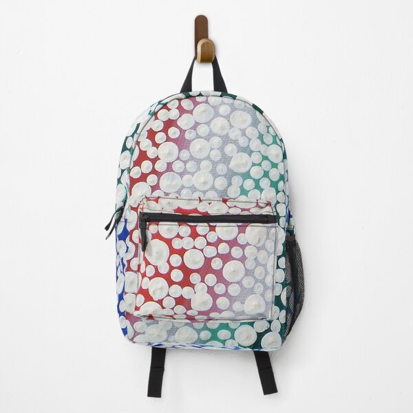 Item preview, Abstract Rainbow Snow Polka Dots designed and sold by yvettehopkins.