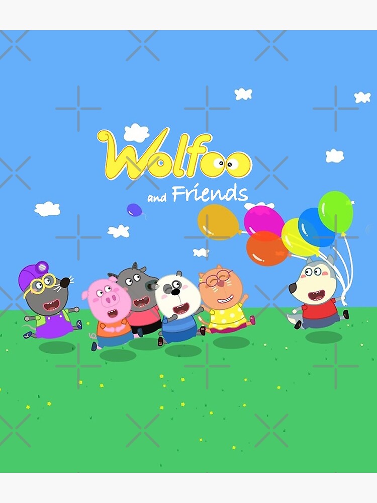 PAgiu New Wolfoo and Friends is an animated 2021 Backpack for