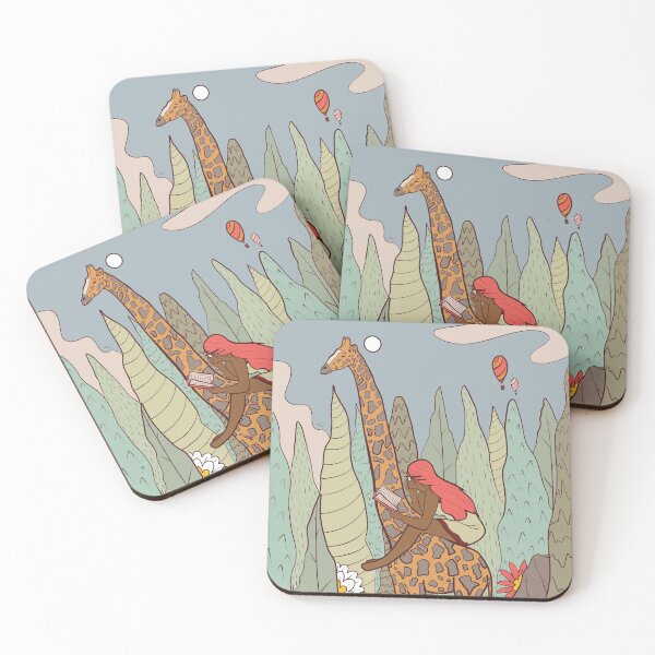 Item preview, A read with the giraffe  designed and sold by Swadeillustrations.