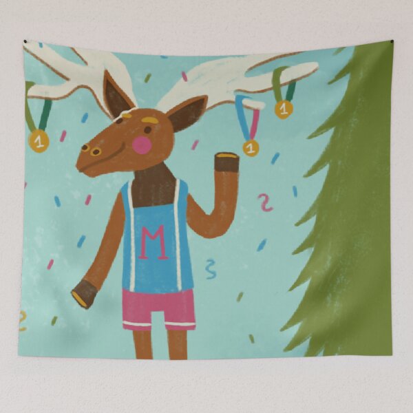 Item preview, Moose Marathoner  designed and sold by BookBuzz.