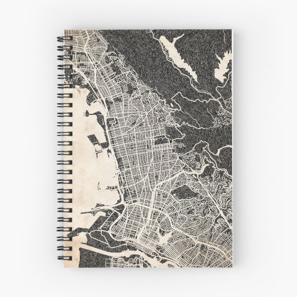 Item preview, Berkeley map California Ink lines 2 designed and sold by InkMaps.