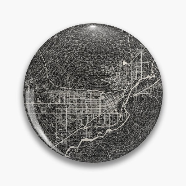 Item preview, Billings map Montana Ink lines designed and sold by InkMaps.