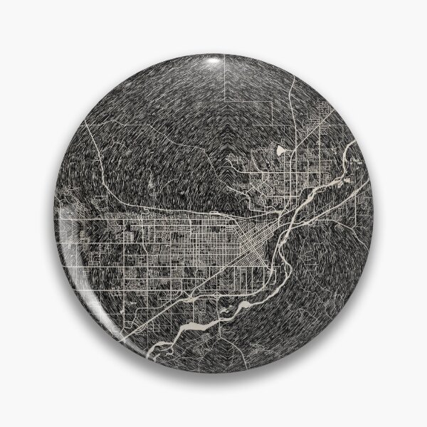Item preview, Billings map Montana Ink lines 2 designed and sold by InkMaps.